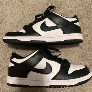 Nike Panda Dunk Low GS `Black and White’